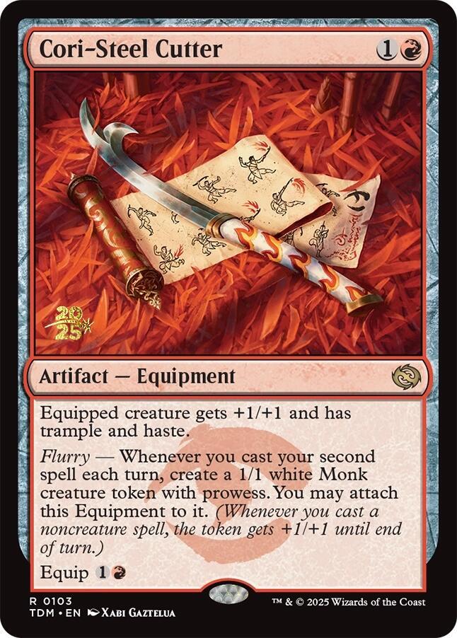 Cori-Steel Cutter 103 (Prerelease Cards)  - Foil | Good Games Adelaide SA