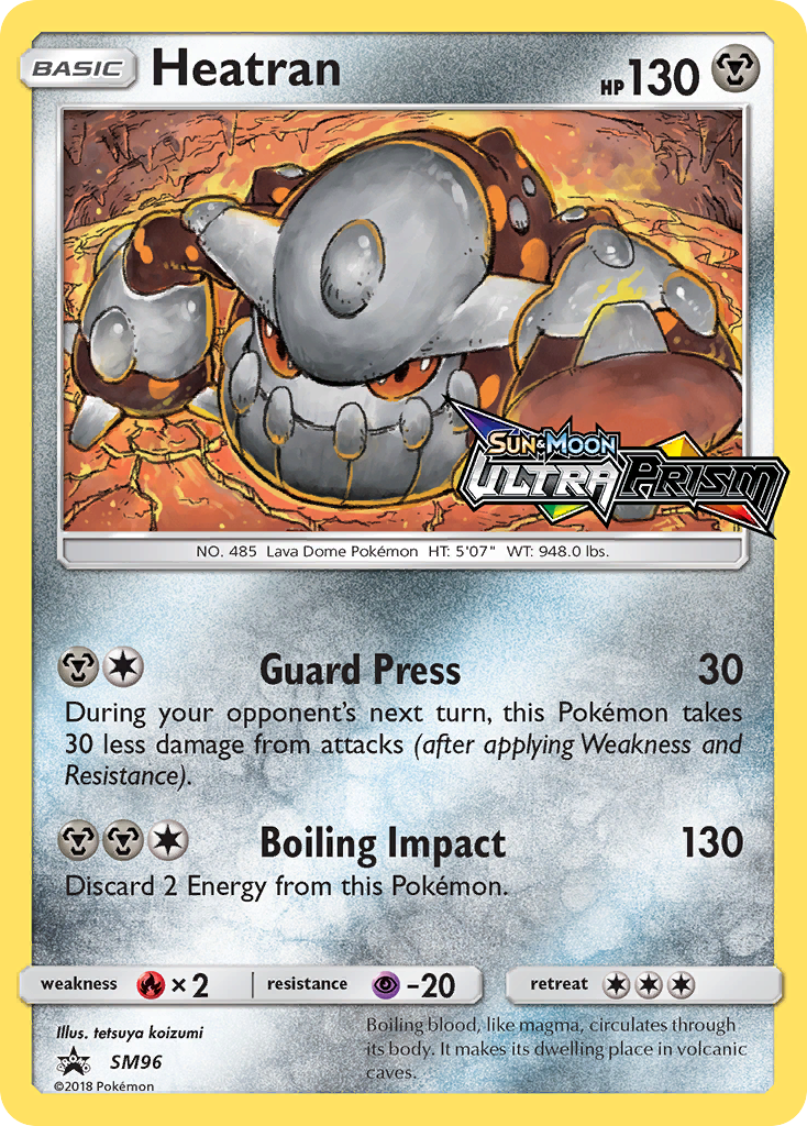 Heatran (SM96) [Sun & Moon: Black Star Promos] | Good Games Adelaide SA