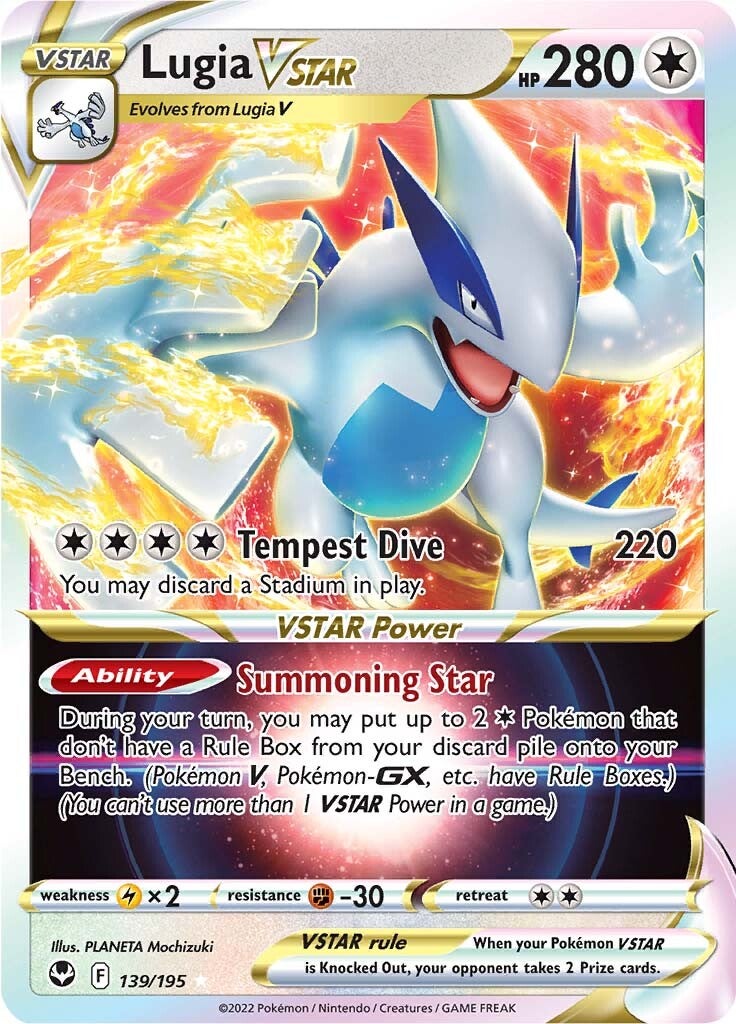 Lugia VSTAR (139/195) [Sword & Shield: Silver Tempest] | Good Games Adelaide SA