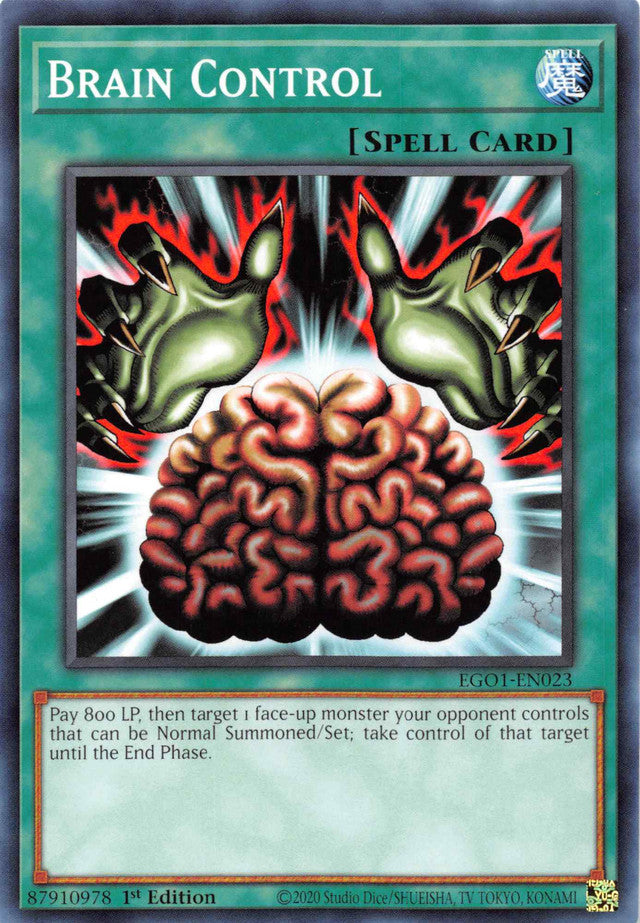Brain Control [EGO1-EN023] Common | Good Games Adelaide SA
