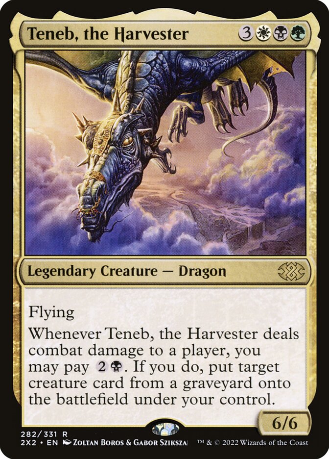 Teneb the Harvester 282 (Double Masters 2022)  - Foil | Good Games Adelaide SA