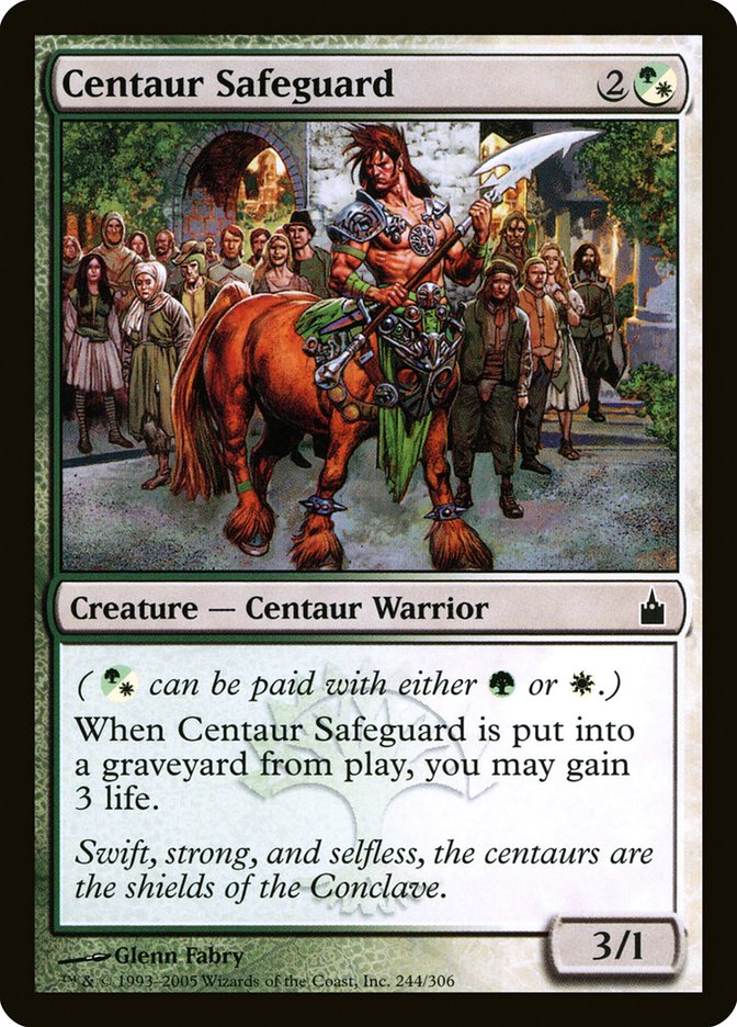 Centaur Safeguard 244 (Ravnica: City of Guilds)  - Foil | Good Games Adelaide SA