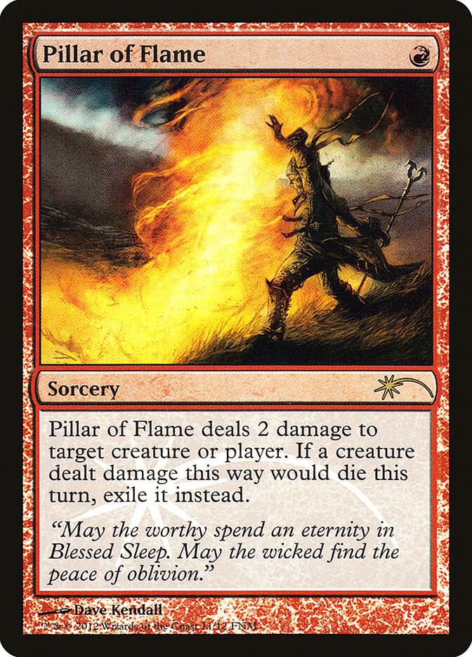 Pillar of Flame 11 (FNM Promos)  - Foil | Good Games Adelaide SA