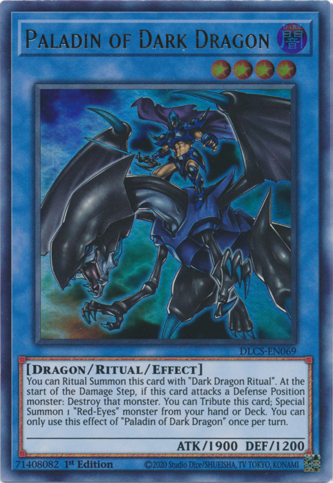 Paladin of Dark Dragon [DLCS-EN069] Ultra Rare | Good Games Adelaide SA