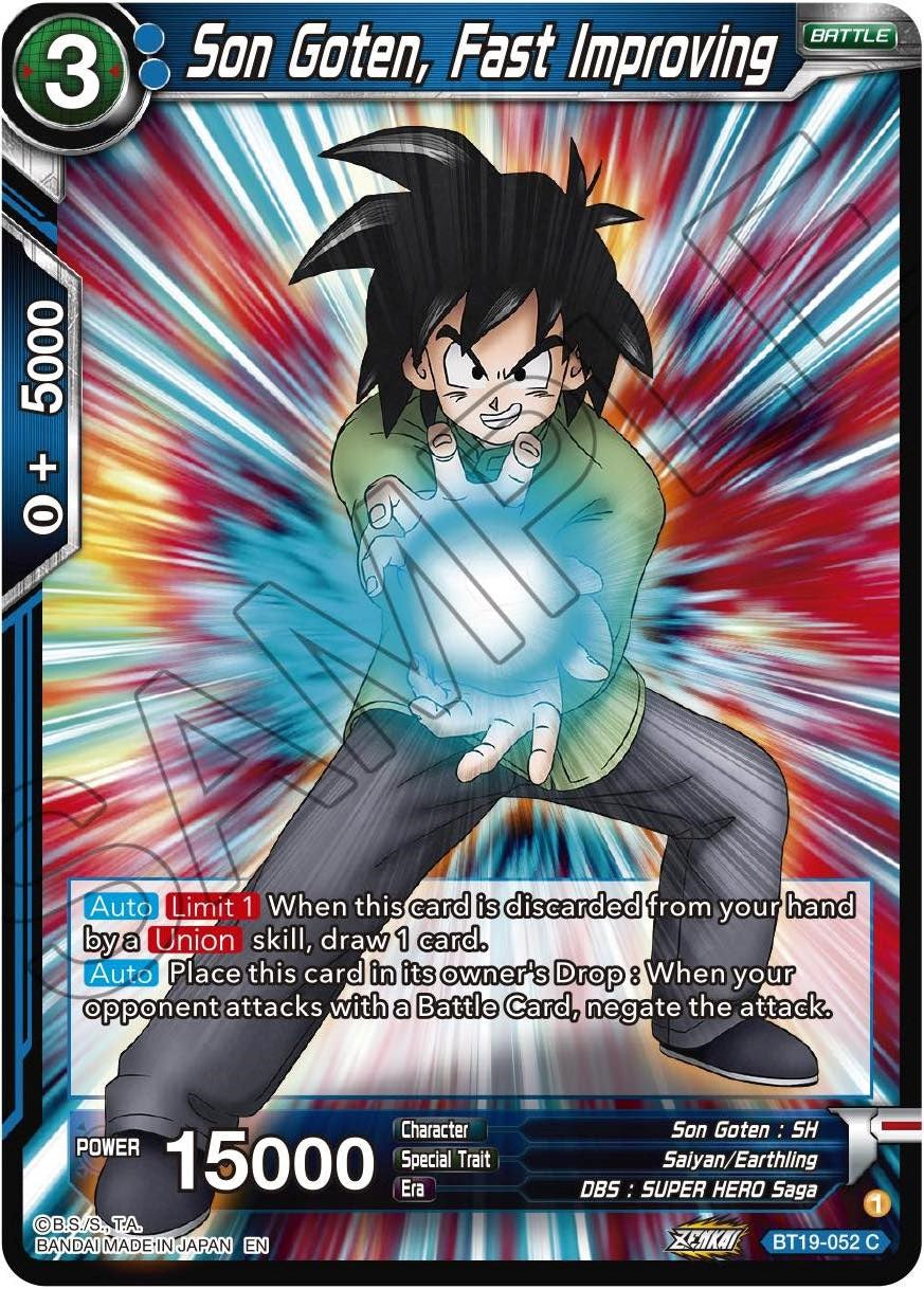 Son Goten, Fast Improving (BT19-052) [Fighter's Ambition] | Good Games Adelaide SA