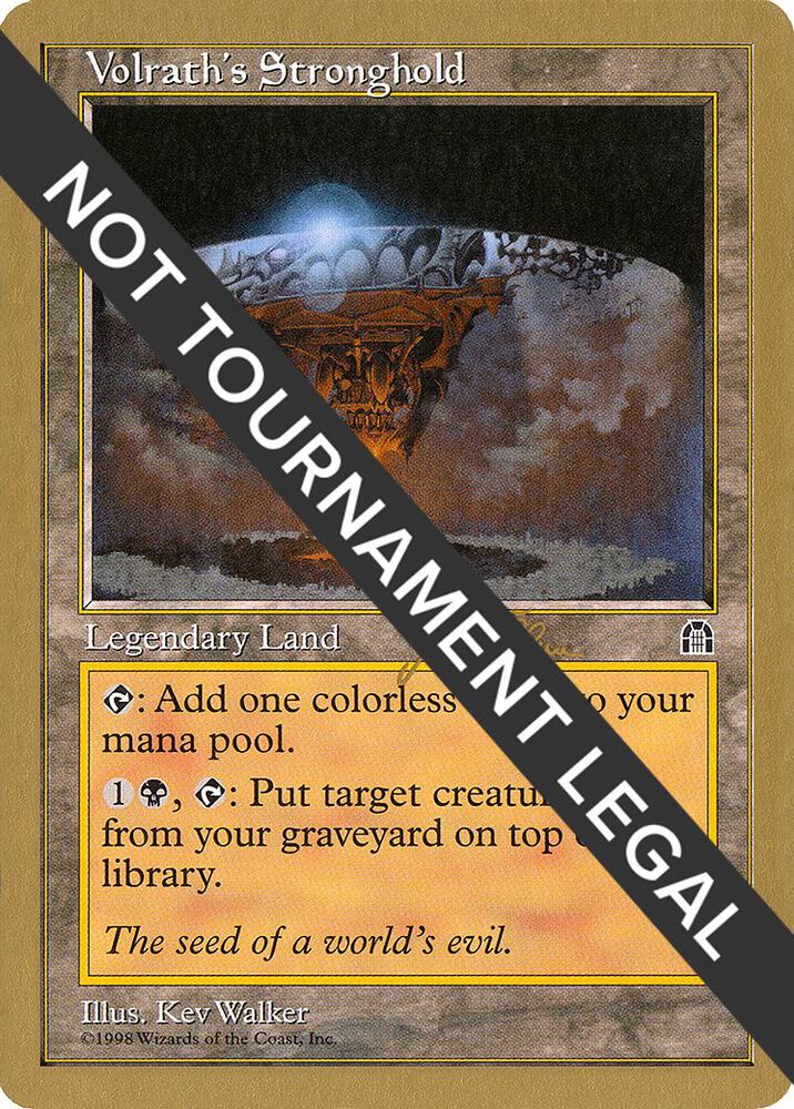 Volraths Stronghold 1999 Jakub Slemr STH  (World Championship Decks)  | Good Games Adelaide SA