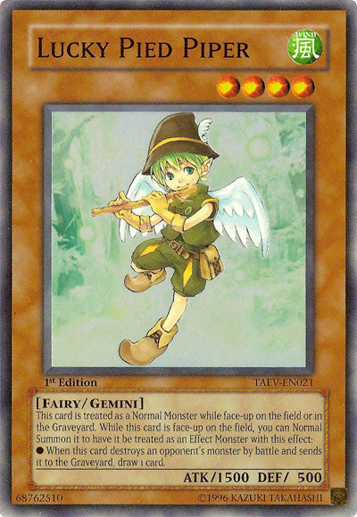 Lucky Pied Piper [TAEV-EN021] Super Rare | Good Games Adelaide SA