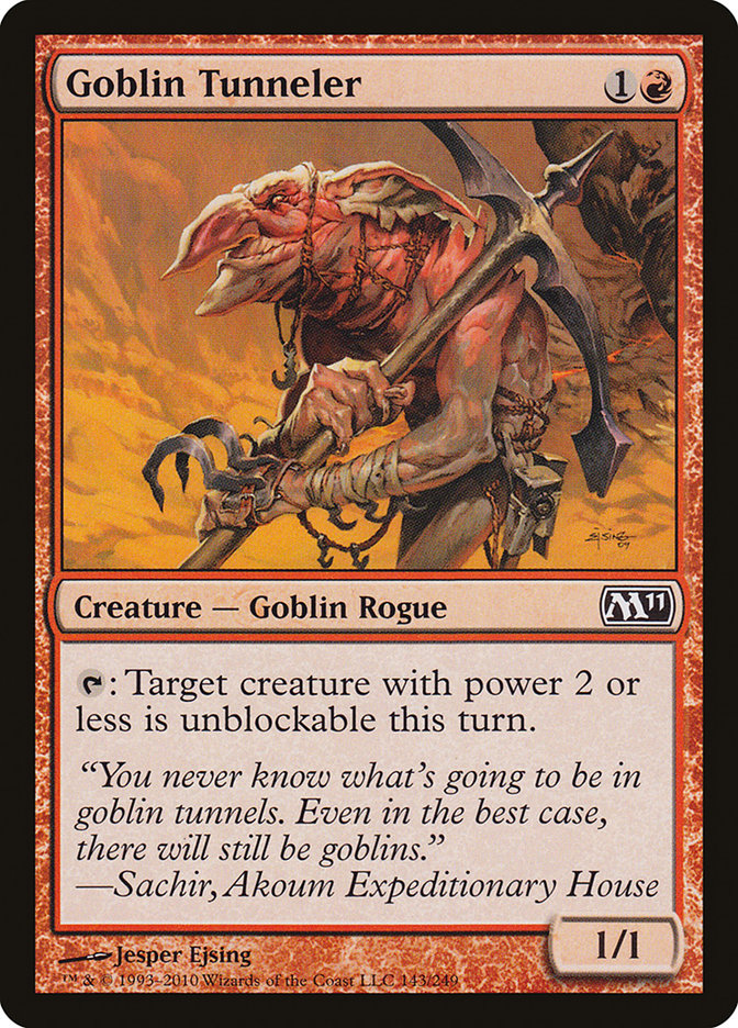 Goblin Tunneler [Magic 2011] | Good Games Adelaide SA