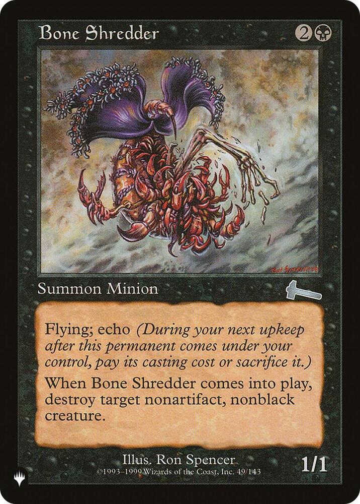 Bone Shredder 49/143 (The List Reprints)  | Good Games Adelaide SA