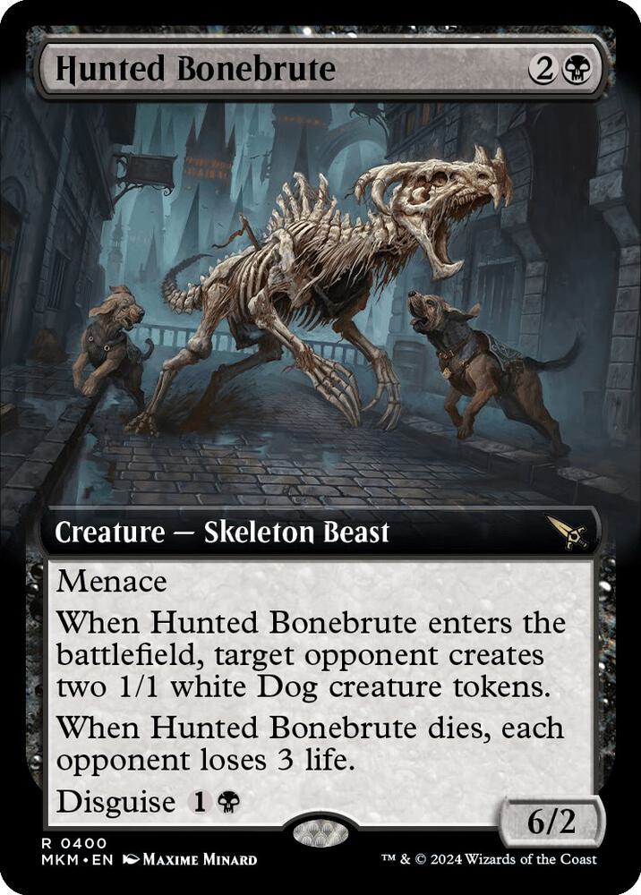 Hunted Bonebrute 400 (Murders at Karlov Manor)  - Foil | Good Games Adelaide SA