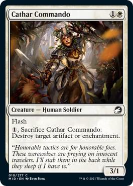 Cathar Commando 10 (Innistrad: Midnight Hunt)  | Good Games Adelaide SA