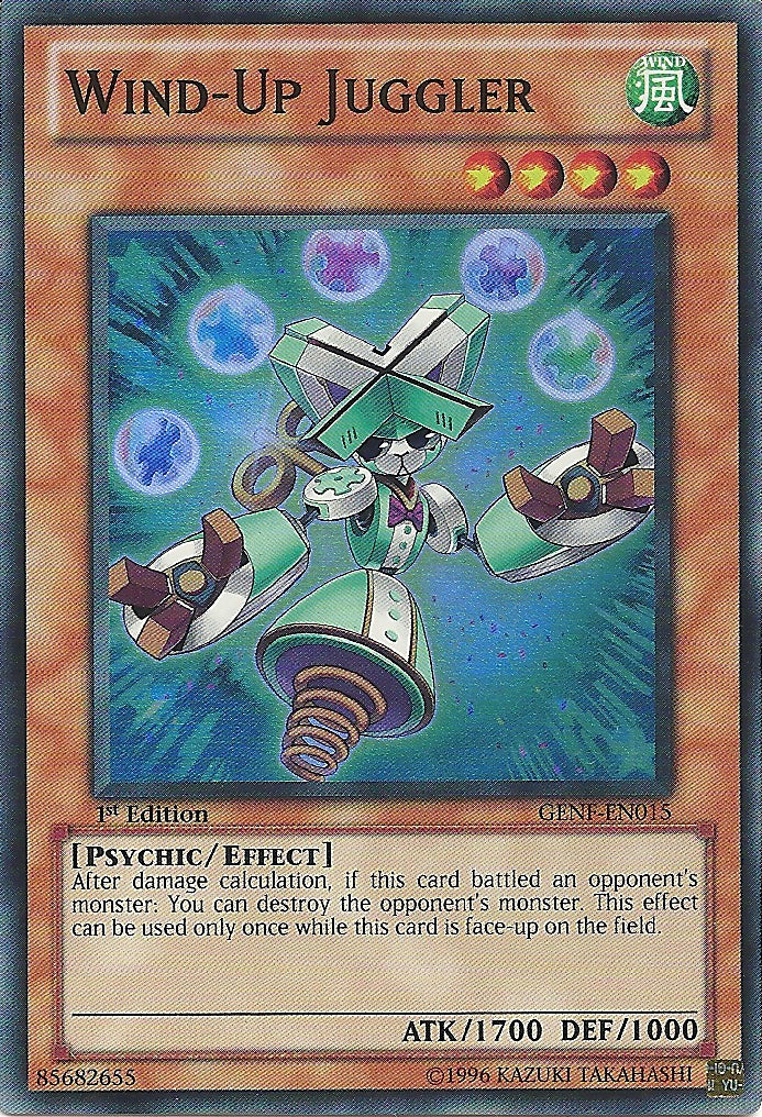 Wind-Up Juggler [GENF-EN015] Super Rare | Good Games Adelaide SA