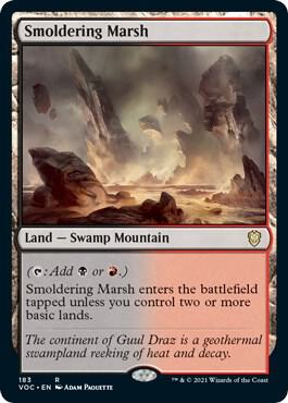 Smoldering Marsh 183 (Commander: Innistrad: Crimson Vow)  | Good Games Adelaide SA