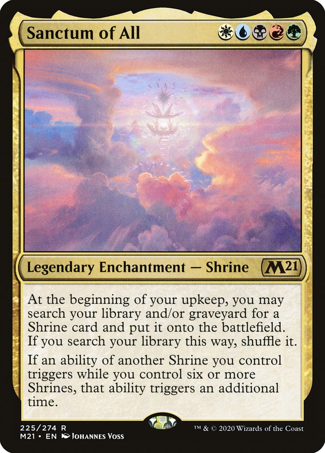 Sanctum of All 225 (Core Set 2021)  | Good Games Adelaide SA