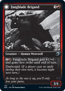 Fangblade Brigand 139 (Innistrad: Double Feature)  | Good Games Adelaide SA