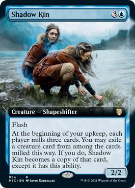 Shadow Kin Extended Art 54 (Commander: Innistrad: Midnight Hunt)  | Good Games Adelaide SA