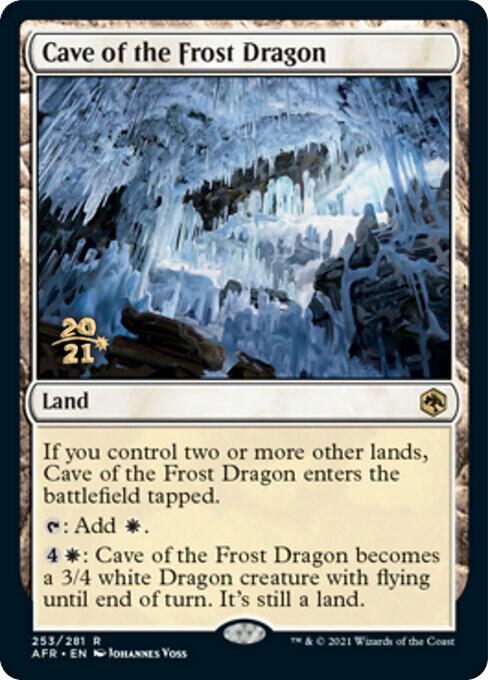 Cave of the Frost Dragon 253 (Prerelease Cards)  - Foil | Good Games Adelaide SA