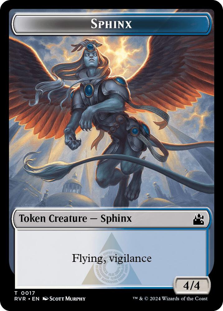 Sphinx Token 17 (Ravnica Remastered)  | Good Games Adelaide SA
