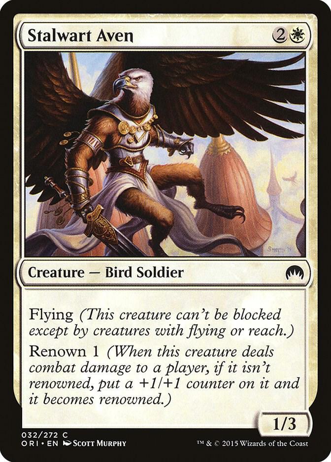 Stalwart Aven 32 (Magic Origins)  - Foil | Good Games Adelaide SA