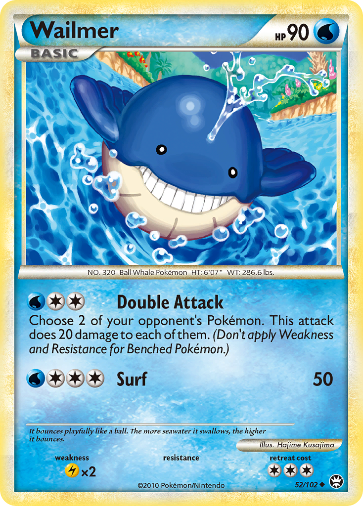 Wailmer (52/102) [HeartGold & SoulSilver: Triumphant] | Good Games Adelaide SA