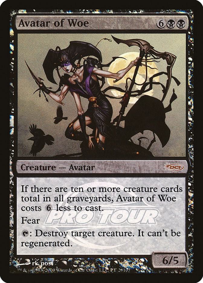 Avatar of Woe PT 2010 (Pro Tour Promos)  - Foil | Good Games Adelaide SA
