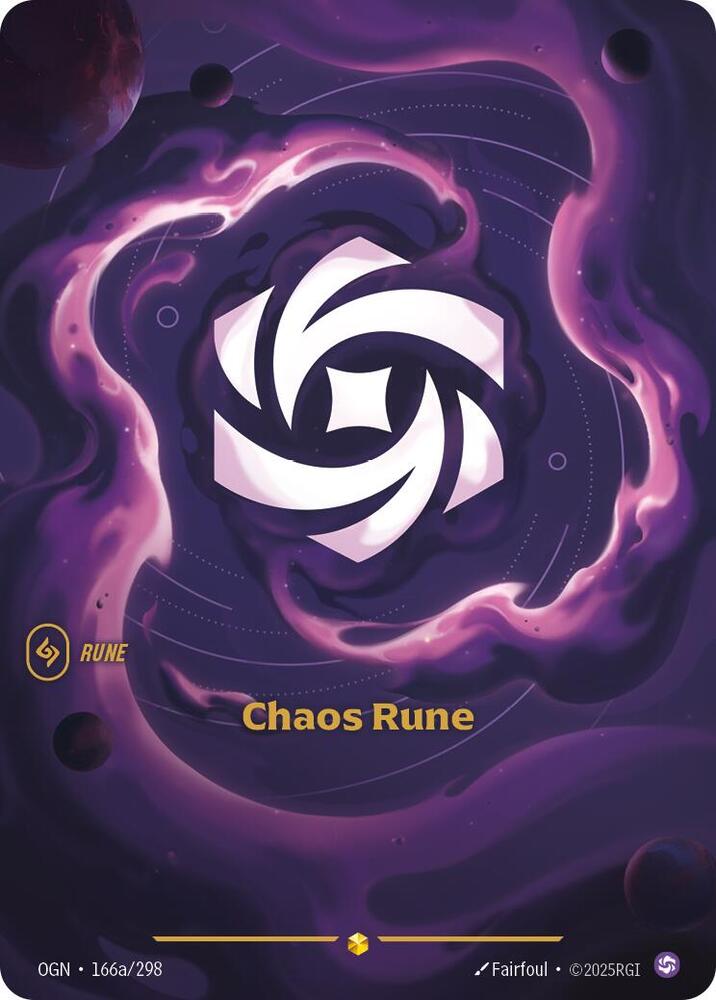 Chaos Rune 166a/298 (Origins)  - Foil | Good Games Adelaide SA