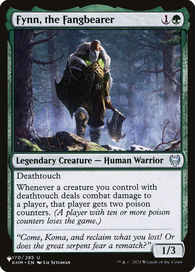 Fynn the Fangbearer 170/285 (The List Reprints)  | Good Games Adelaide SA