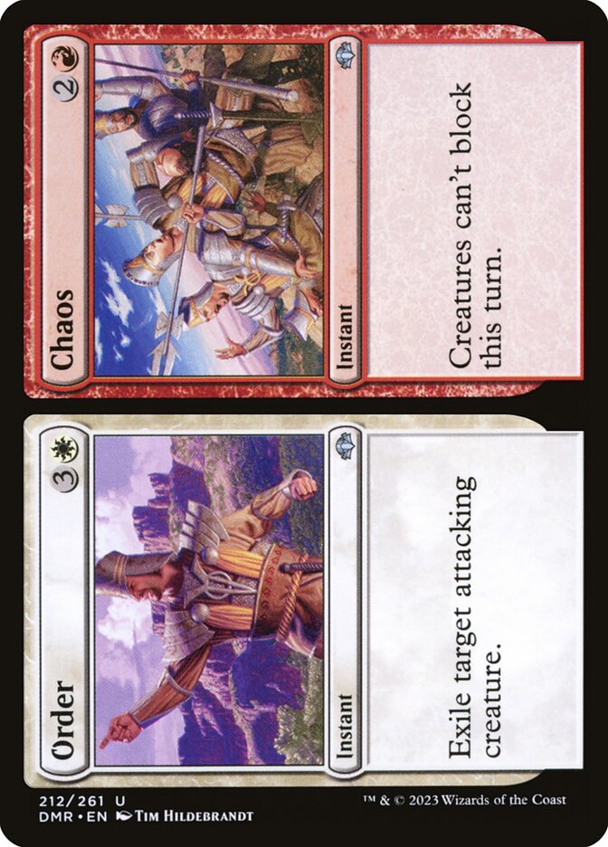 Order // Chaos 212 (Dominaria Remastered)  - Foil | Good Games Adelaide SA