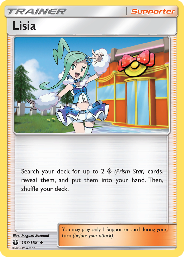 Lisia (137/168) [Sun & Moon: Celestial Storm] | Good Games Adelaide SA