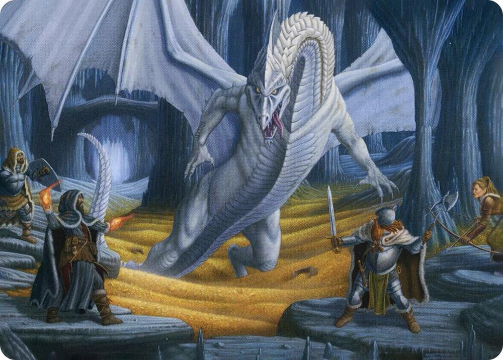 Cave of the Frost Dragon Art Card 46 (Art Series: Adventures in the Forgotten Realms)  | Good Games Adelaide SA