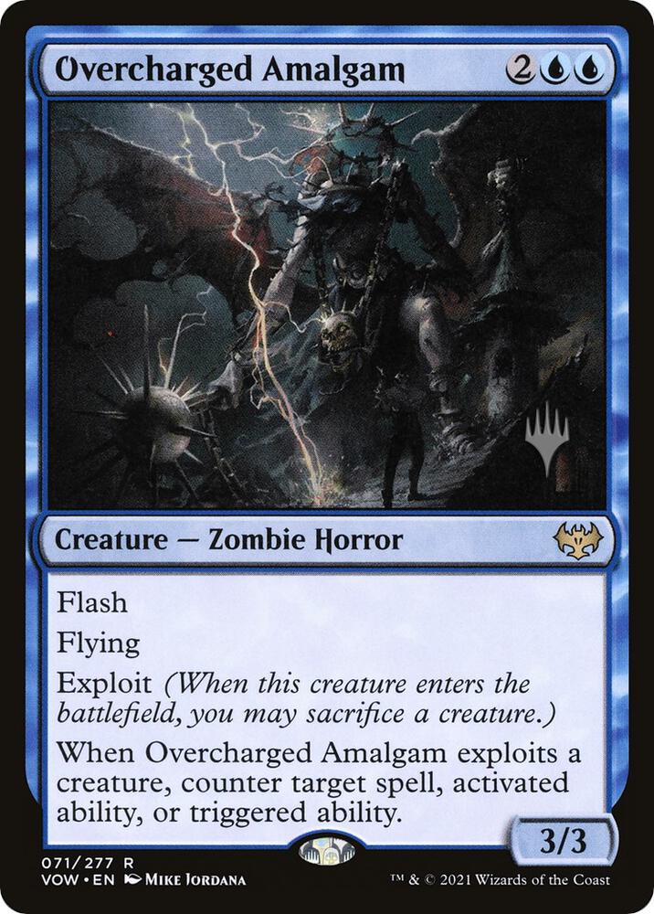 Overcharged Amalgam 71 (Promo Pack: Dominaria United)  | Good Games Adelaide SA