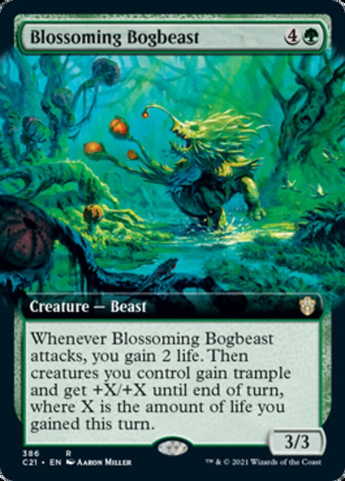 Blossoming Bogbeast (Extended) [Commander 2021] | Good Games Adelaide SA