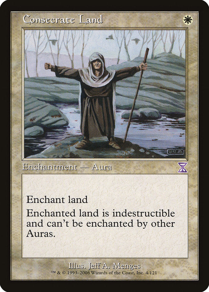 Consecrate Land 4 (Timeshifted)  - Foil | Good Games Adelaide SA