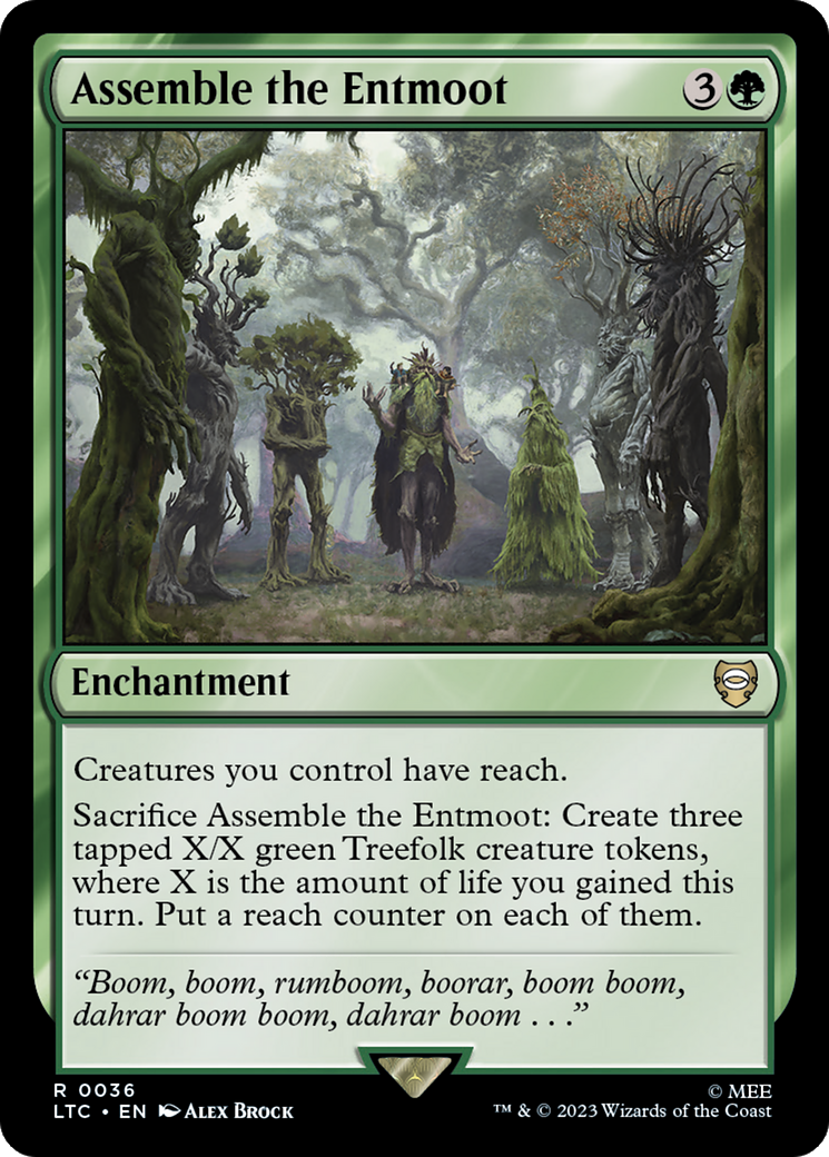 Assemble the Entmoot [The Lord of the Rings: Tales of Middle-Earth Commander] | Good Games Adelaide SA