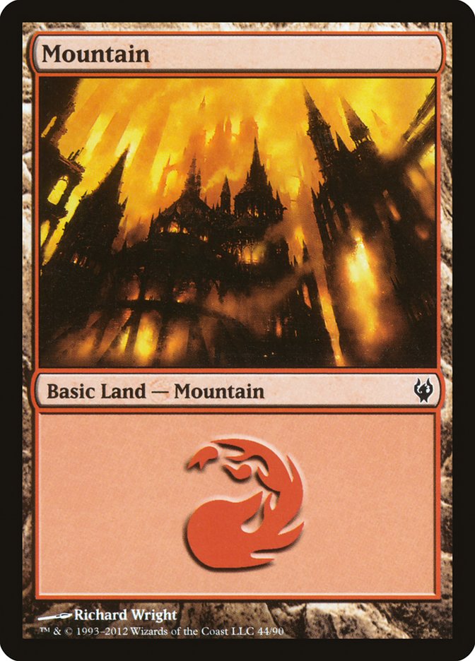 Mountain (44) [Duel Decks: Izzet vs. Golgari] | Good Games Adelaide SA