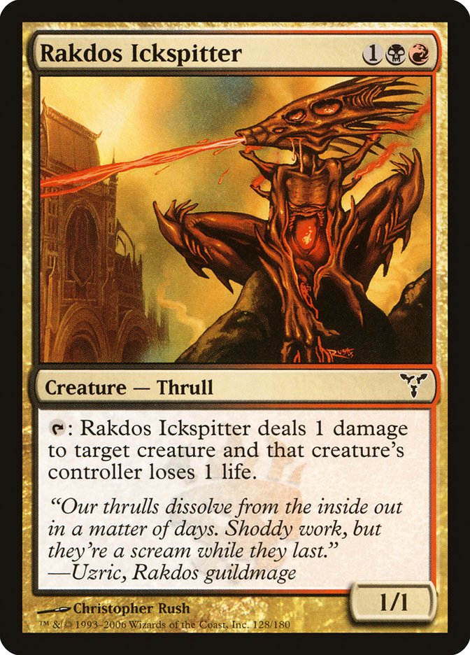 Rakdos Ickspitter 128 (Dissension)  | Good Games Adelaide SA