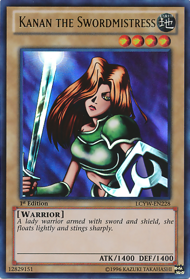 Kanan the Swordmistress [LCYW-EN228] Ultra Rare | Good Games Adelaide SA