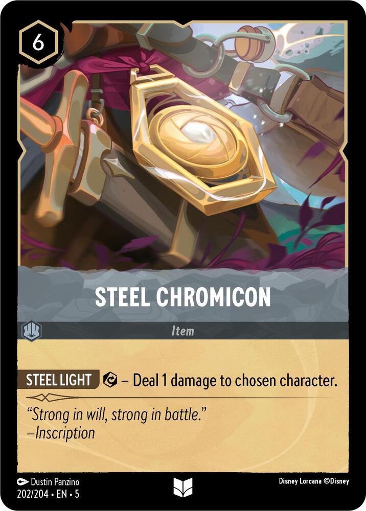 Steel Chromicon 202/204 (Shimmering Skies)  - Cold Foil | Good Games Adelaide SA
