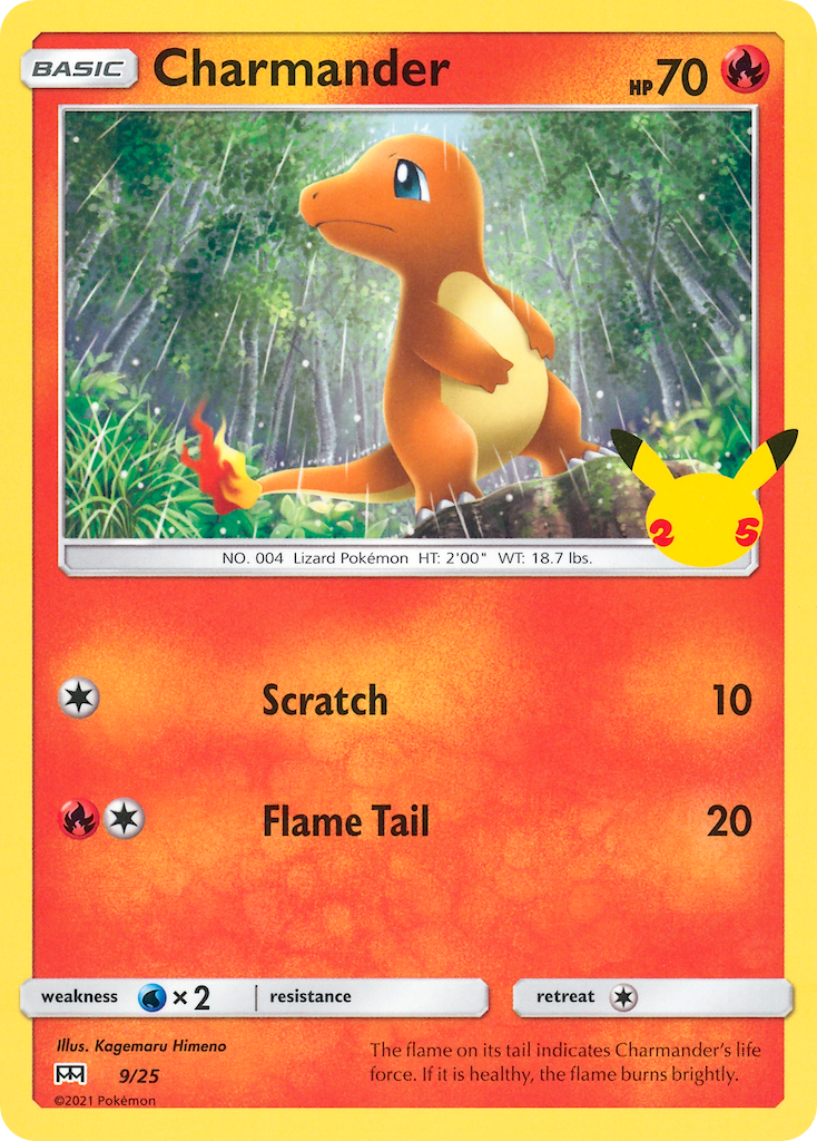 Charmander (9/25) [McDonald's 25th Anniversary] | Good Games Adelaide SA