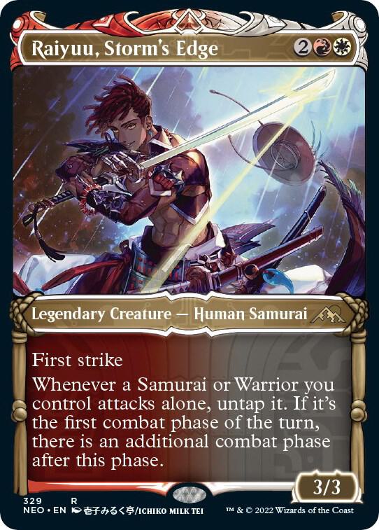 Raiyuu, Storm's Edge 329 (Kamigawa: Neon Dynasty)  - Showcase Foil | Good Games Adelaide SA