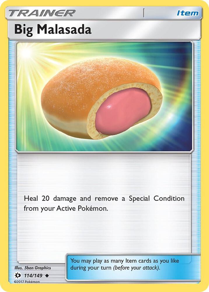 Big Malasada 114/149 (SM Base Set)  | Good Games Adelaide SA