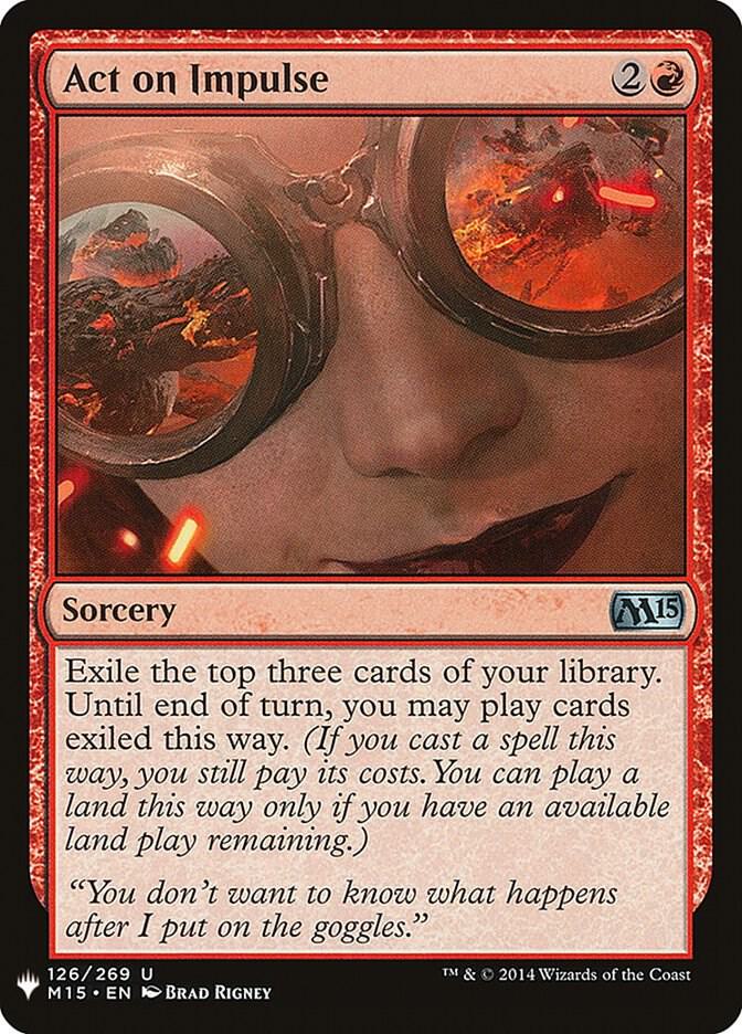 Act on Impulse 126 (The List Reprints)  | Good Games Adelaide SA