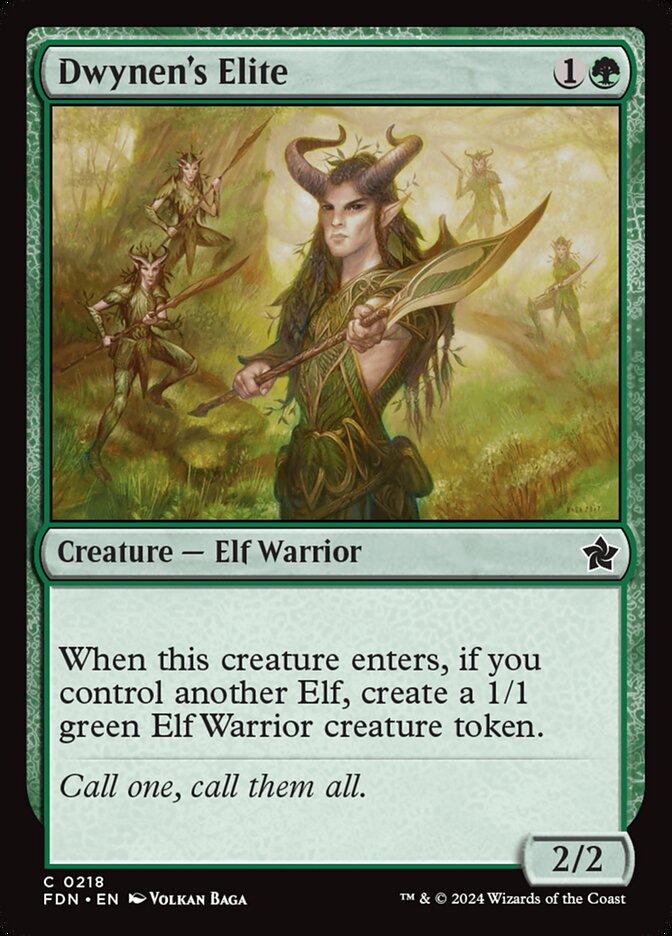 Dwynen's Elite 218 (Foundations)  - Foil | Good Games Adelaide SA
