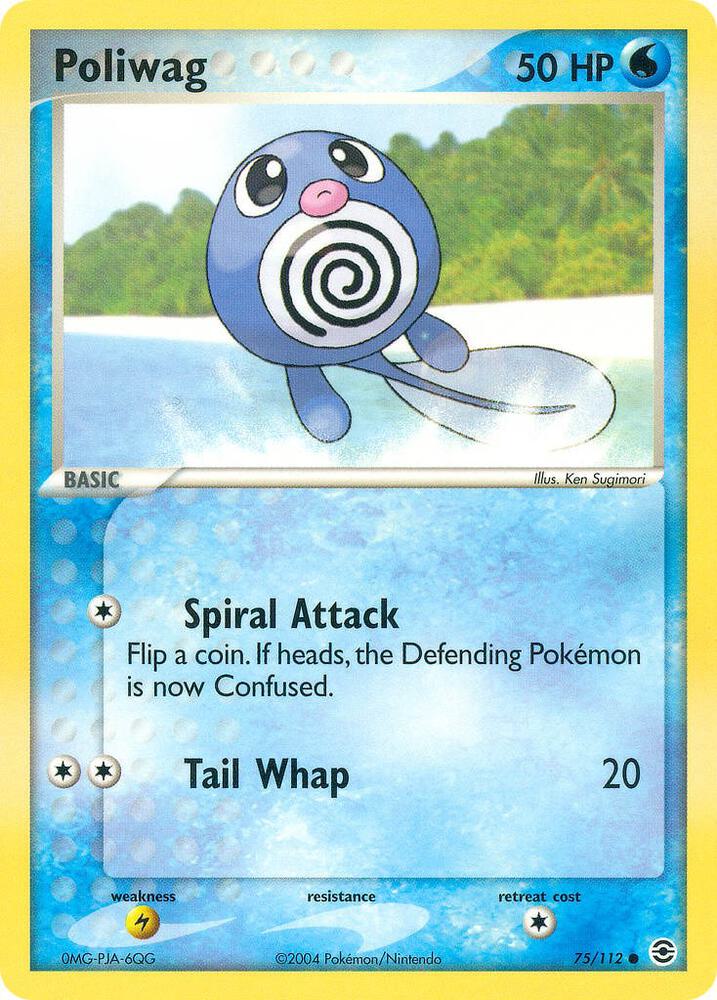 Poliwag 75/112 (FireRed & LeafGreen)  | Good Games Adelaide SA
