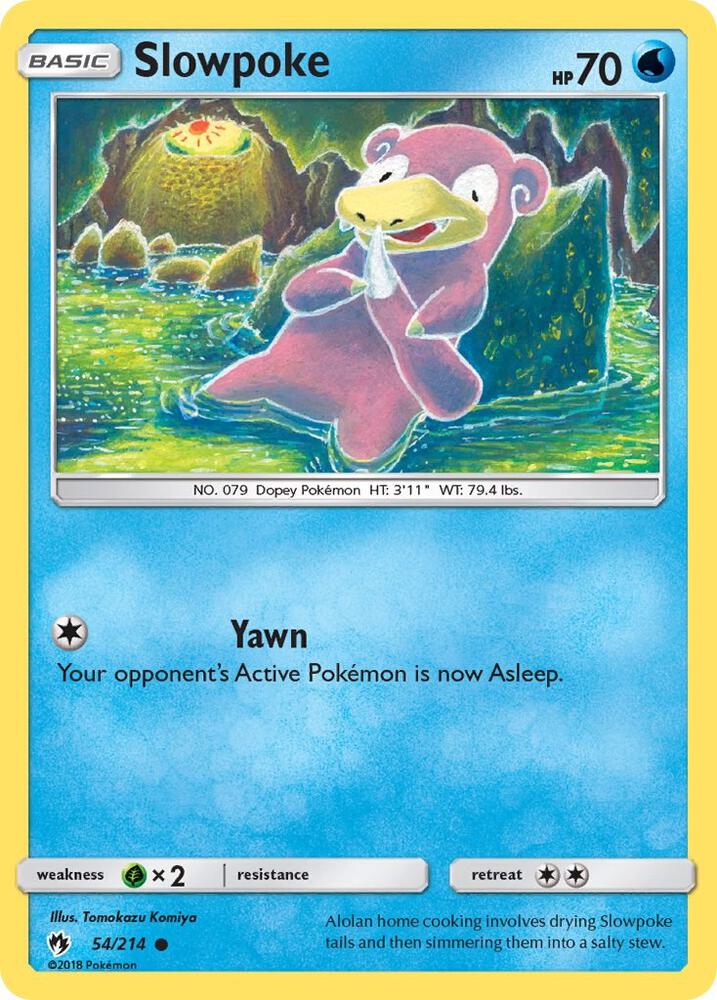 Slowpoke 54/214 (SM - Lost Thunder)  | Good Games Adelaide SA