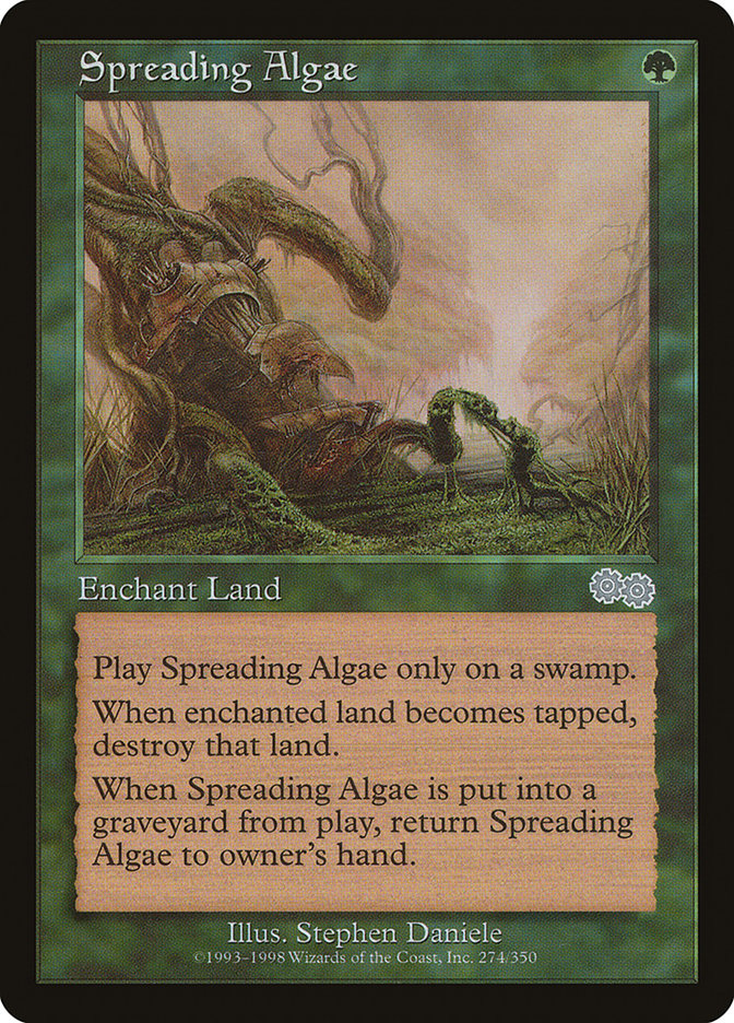 Spreading Algae [Urza's Saga] | Good Games Adelaide SA