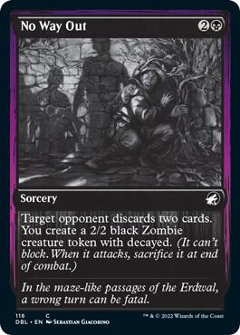 No Way Out 116 (Innistrad: Double Feature)  - Foil | Good Games Adelaide SA