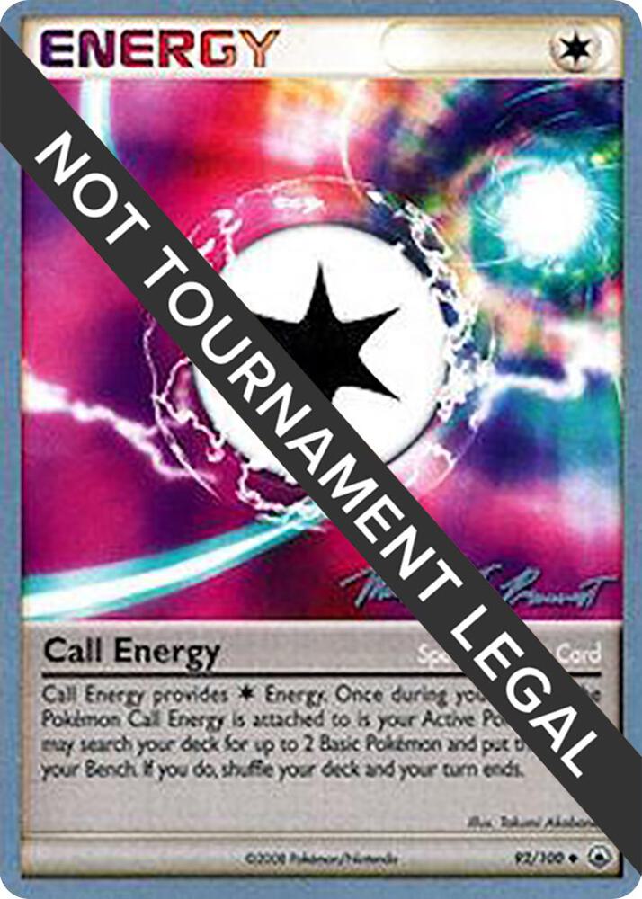 Call Energy 2010 Michael Pramawat 92/100 (World Championship Decks)  | Good Games Adelaide SA