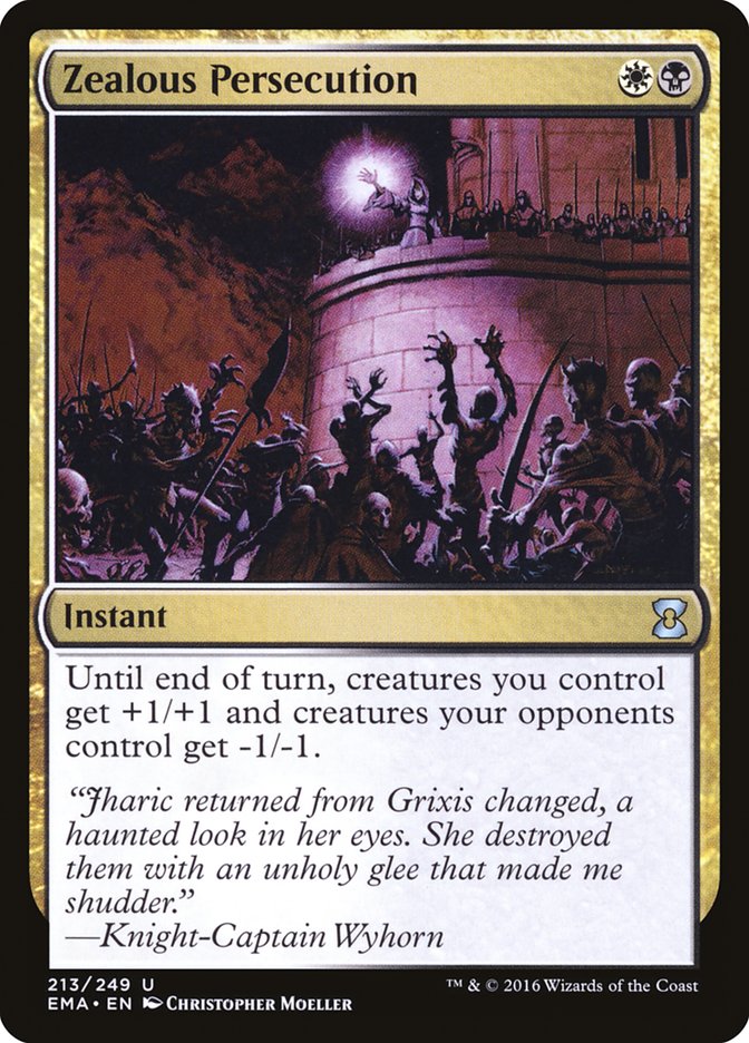 Zealous Persecution 213 (Eternal Masters)  - Foil | Good Games Adelaide SA