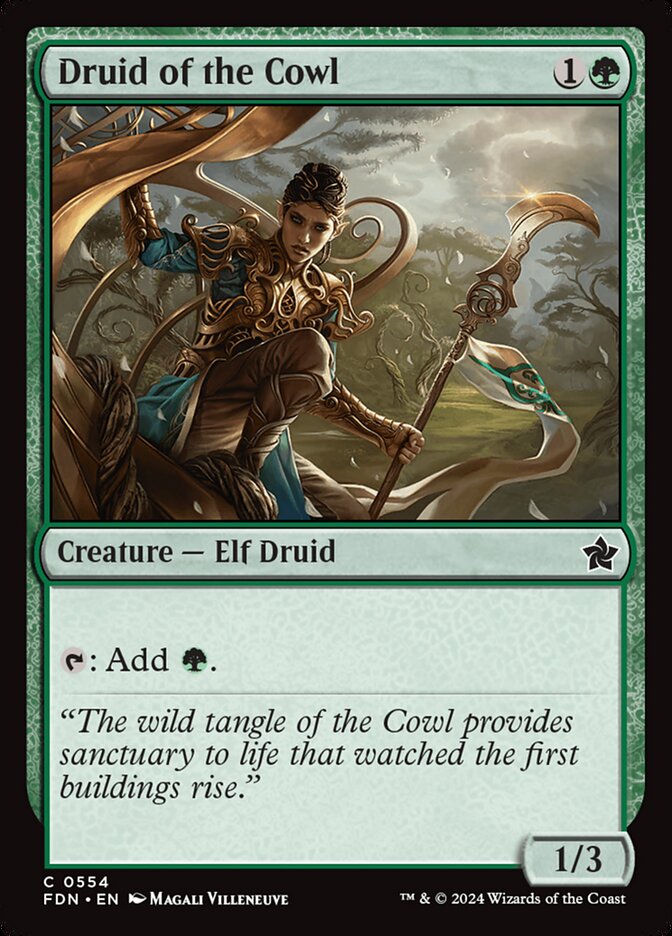 Druid of the Cowl 554 (Foundations)  | Good Games Adelaide SA